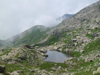 Laghetto verso il colle