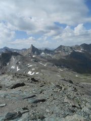 inizio discesa verso il colle di St.Veran