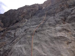 partenza della via