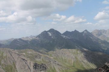 la Ramiere e le altre cime dell'alta Val di Thuras