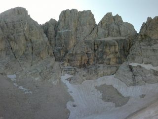 Vetta Orientale, Vetta Centrale, Torrione Cambi dal Calderone
