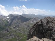 dalla cima panorama su barifreddo e gran queyron