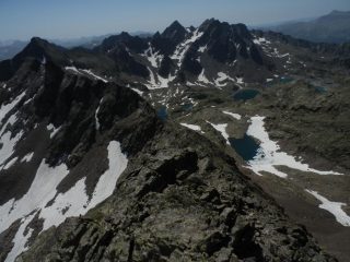 dalla vetta della Rocca Rossa, vista verso SE