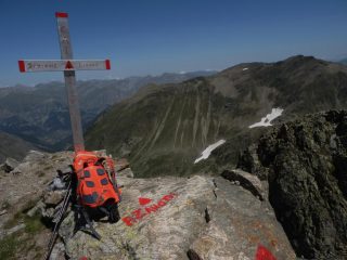 la croce della Punta Zanotti