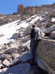 verso la Cima Meridionale di Seiva
