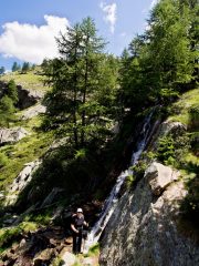 Cascatella poco sopra l'Alpe Grandzetta
