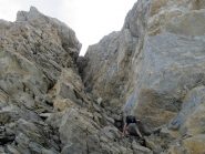 Inizia la risalita del camino