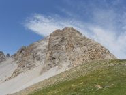 lo chaberton e la cresta di salita