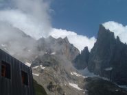 ghiacciaio del freney e le sue vette