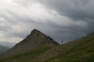 Mal tempo in rapido avvicinamento al Passo di Roccia Verde.