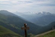 Vista dal bivio sulla conca di Bardonecchia. 