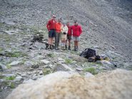 autoscatto al colle ,Silvia sente il freddo..