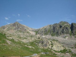 Monte della Valletta, Passo e Cima d'Orgials