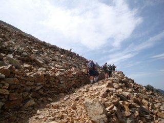 Mulattiera per il Passo