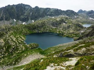 lago Noir e lago du Basto con le Rochers de S.te Marie