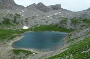 altro splendido lago : Lac Derrière de la Croix nel Vallon du Lauzanier (7-8-2013)