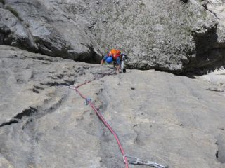 7° tiro di 6b: spettacolare!!