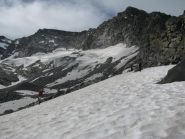 Ormai prossimi al canale che porta al Colle della Crubià