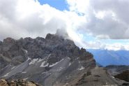 Brec de Chambeyron tra le nuvole
