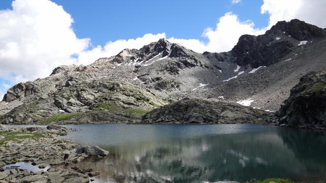 Gran Rossa - colle - Mont Glacier visti da nord