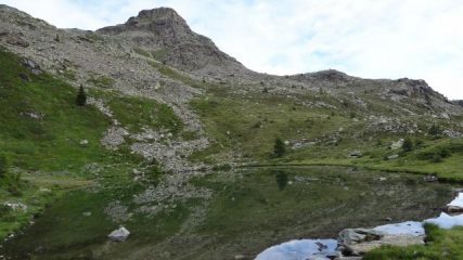  lago di Vermoille e monte Toretta