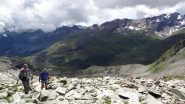 arrivando al colle della Gran Rossa
