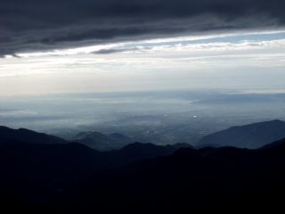 Nubi minacciose al mattino