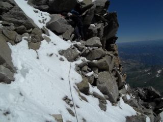 Qualche passaggio innevato
