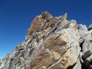 La parte finale lungo la Cresta Sud