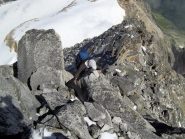 Qualche passetto anche in discesa