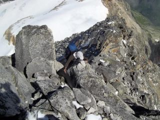 Qualche passetto anche in discesa