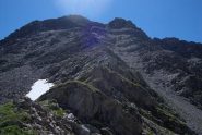 versante nord dove si è discesi al lago checrout