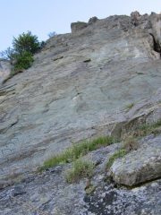 tratto verticale nella seconda parte