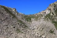 Colle del Lausfer e arrivo della teleferica militare