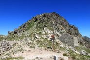 Traccia per le Cime del Lausfer dal colle