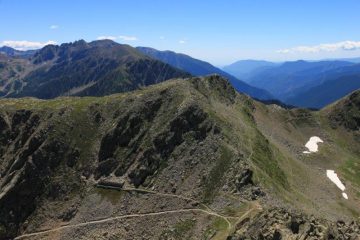 Panorama sul colle del Lausfer