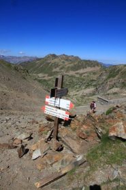 Cartelli al colle del Saboulè