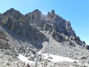 dal colle verso la vetta