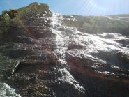 cascata dai laghi di Valrossa
