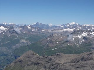 da sx dent blanche, grivola, cervino e gran paradiso