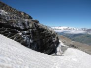 bei panorami salendo verso il ghiacciaio