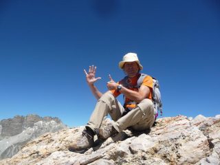 sul sesto e ultimo 3000 (punta Galambra)