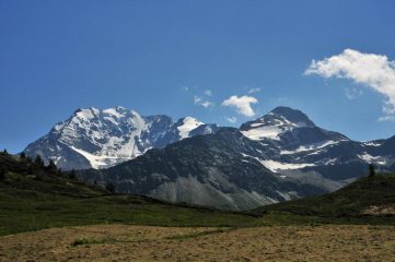 Fletschhorn ecc. visti dal Passo del Sempione