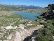 Il lago Tzan nella luce pomeridiana