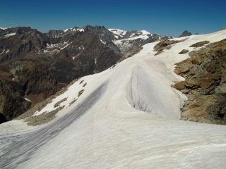 crestina nevosa sottile terminale