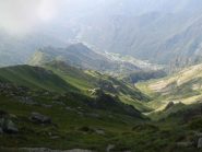 Versante sud dalla cima