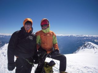 in cima con alberto