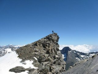 Sulla cima principale