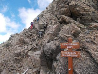 Colle di Corborant e versante Ovest