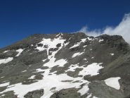 la croce Rossa vista dalla Punta Nord di Peraciaval